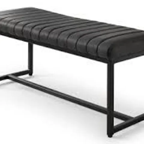 BOXED JULIAN BOWEN SOHO BENCH - ANTIQUE BLACK (1 BOX)