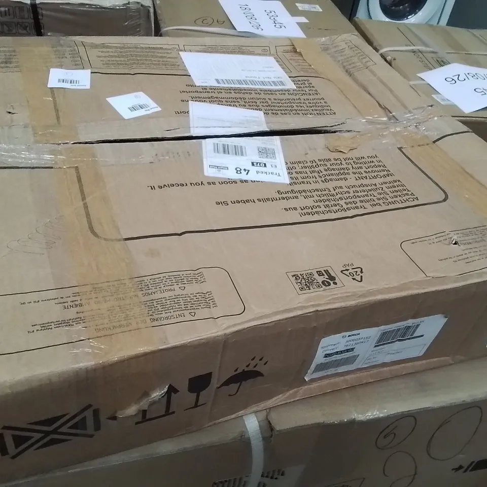 BOXED BOSCH SERIES 4 PGP6B5K90 60CM INTERGRATED GAS HOB - STAINLESS STEEL