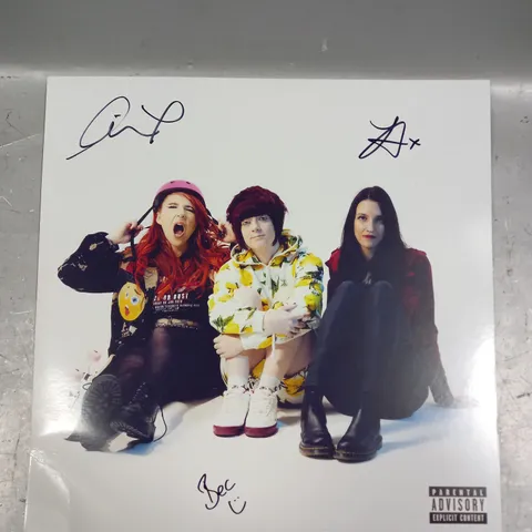 IDESTROY SIGNED VINYL
