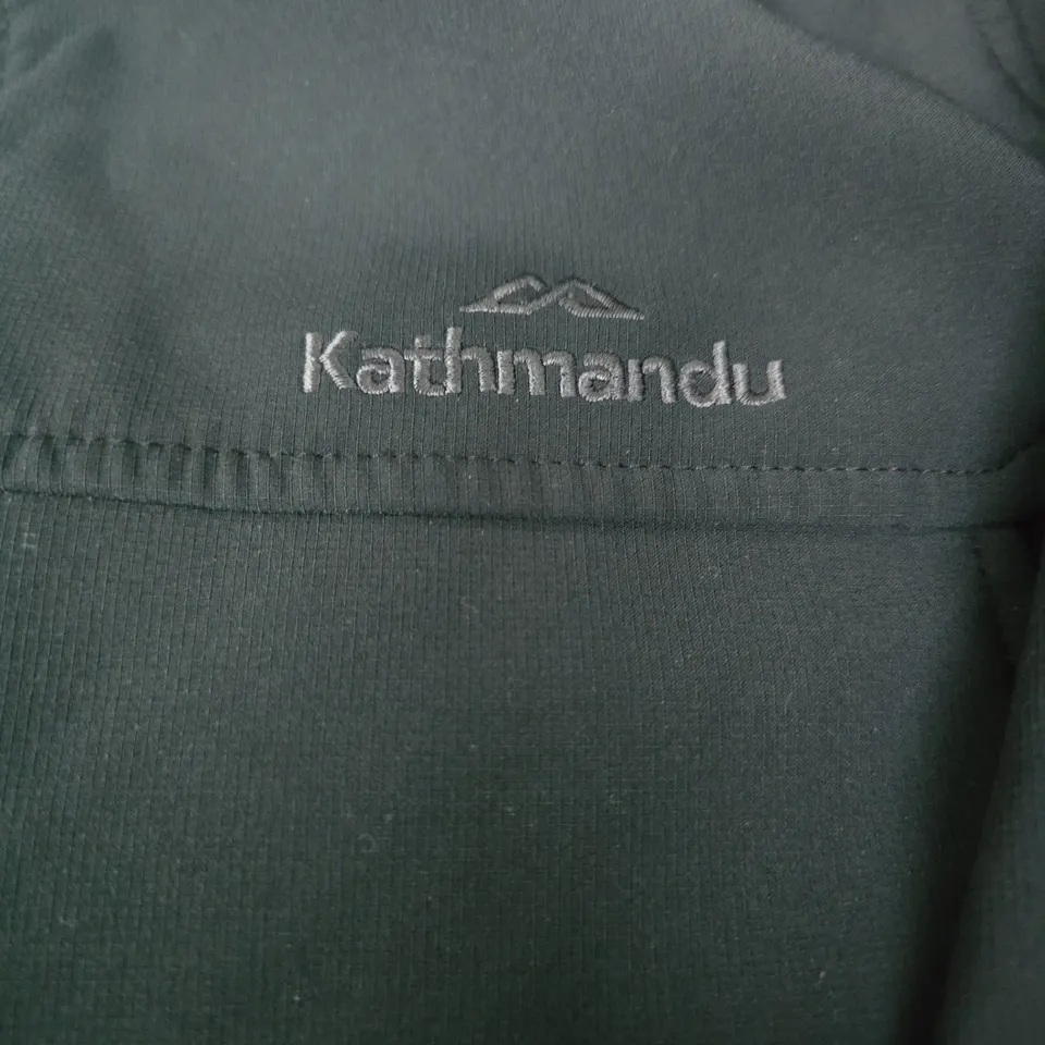 KATHMANDU BLACK ZIP JACKET – UK SIZE 16 – MADE IN VIETNAM