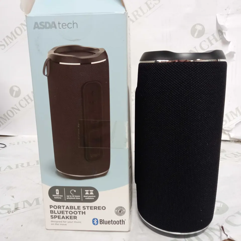 ASDA TECH PORTABLE BLUETOOTH SPEAKER