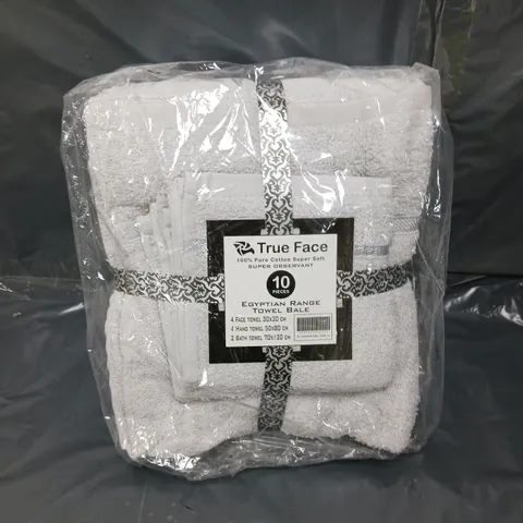 TRUE FACE EGYPTIAN RANGE TOWEL BALE