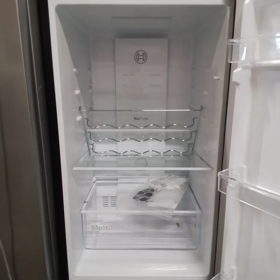 BOSCH FREESTANDING FRIDGE FREEZER IN BLACK- KGN27BEAG/01 - UNPROCESSED RAW RETURN