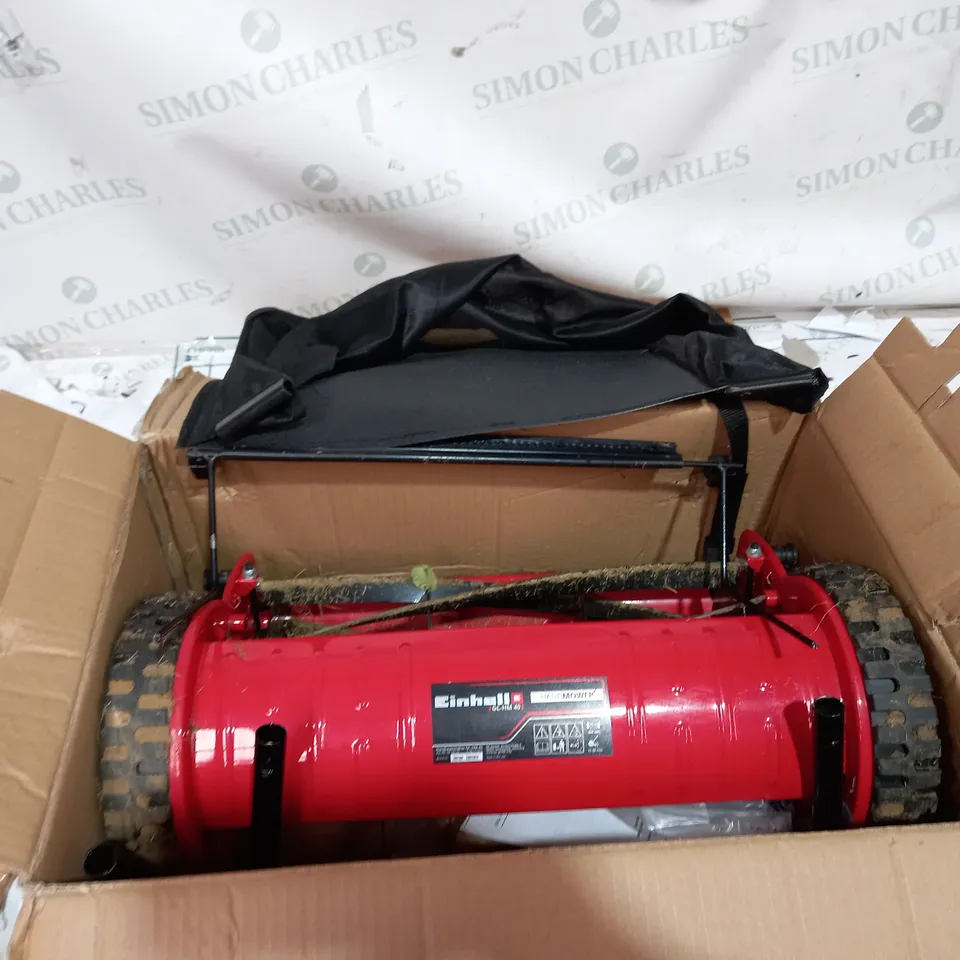 EINHELL GC-HM 40 MANUAL HAND PUSH LAWN MOWER, 27 L