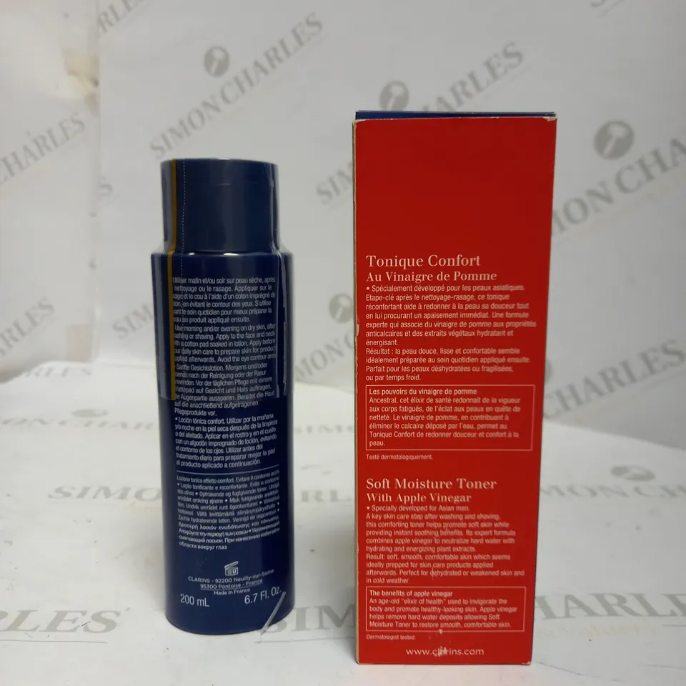CLARINS MENS SOFT MOISTURE TONER