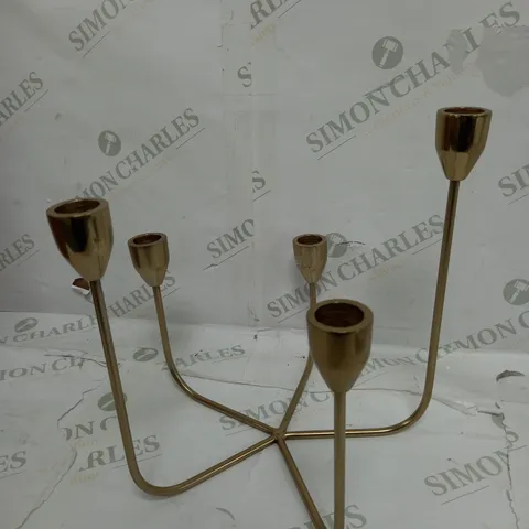 GOLD CANDELABRA