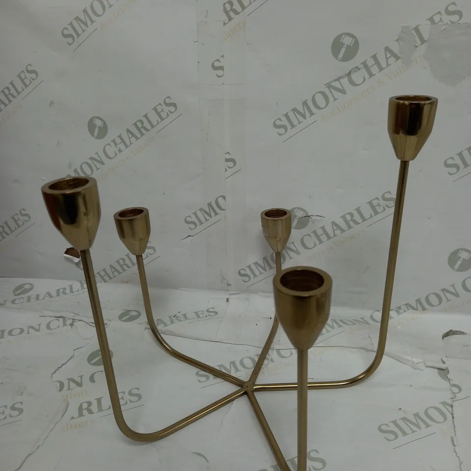 GOLD CANDELABRA