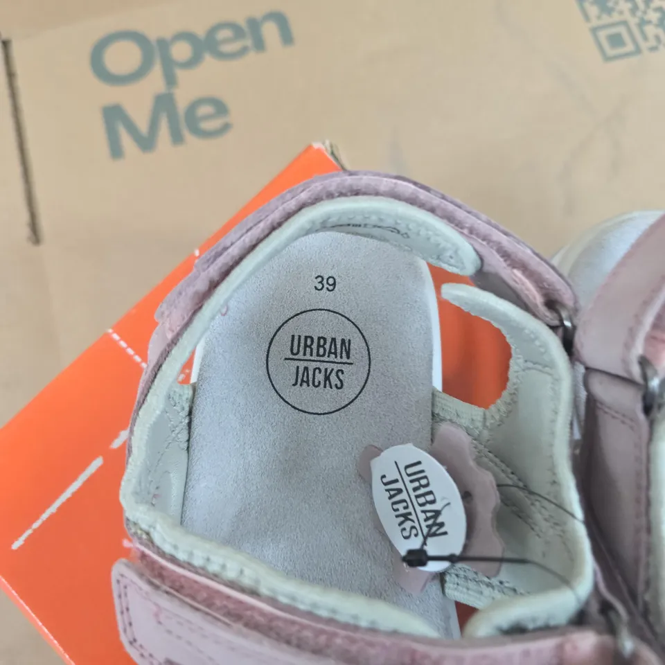 URBAN JACKS  SANDALS – LILAC, UK 6 (EU 39)