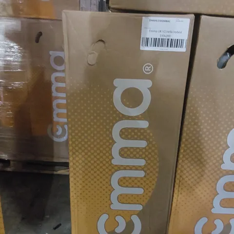 BRAND NEW BOXED EMMA UK V2 HELIX HYBRID 150 x 200 KING SIZE MATTRESS