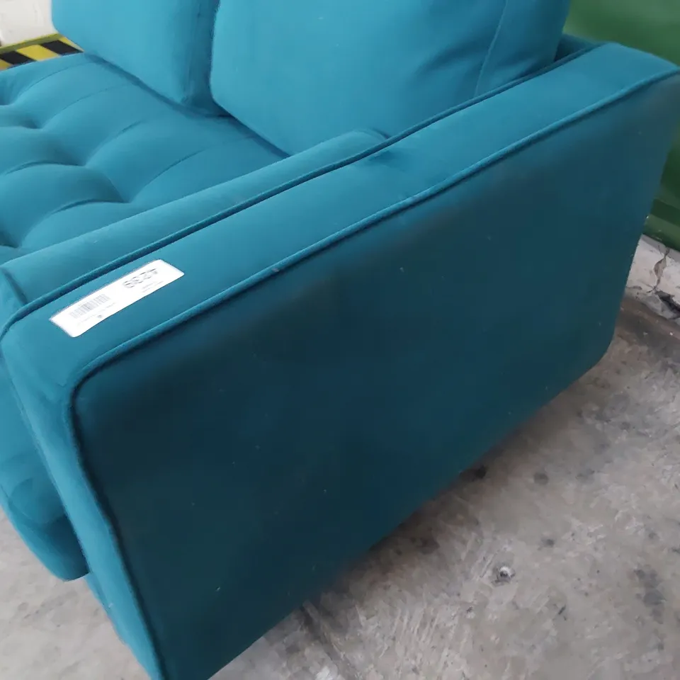 TURQUOISE PLUS FABRIC TWO SEATER SECTION 