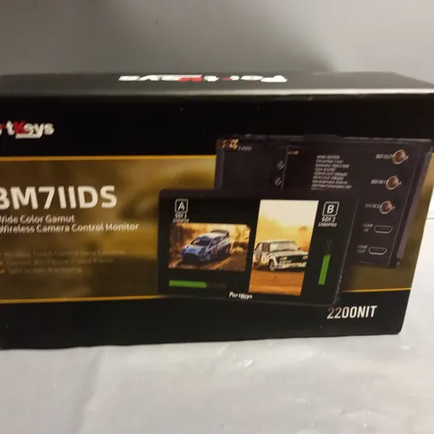 BOXED PORTKEYS BM7IIDS WIDE COLOUR GAMET WIRELESS CAMERA CONTROL MONITOR 