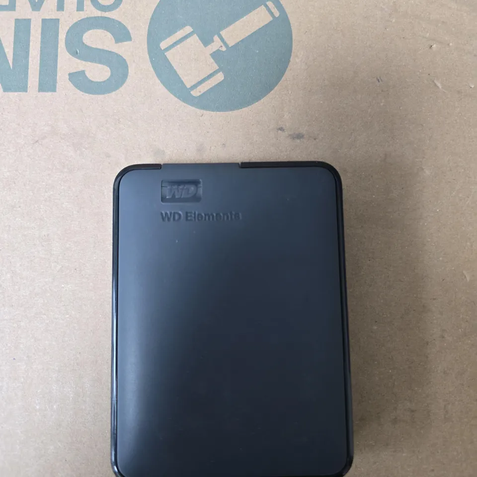 WD ELEMENTS PORTABLE EXTERNAL HARD DRIVE – BLACK