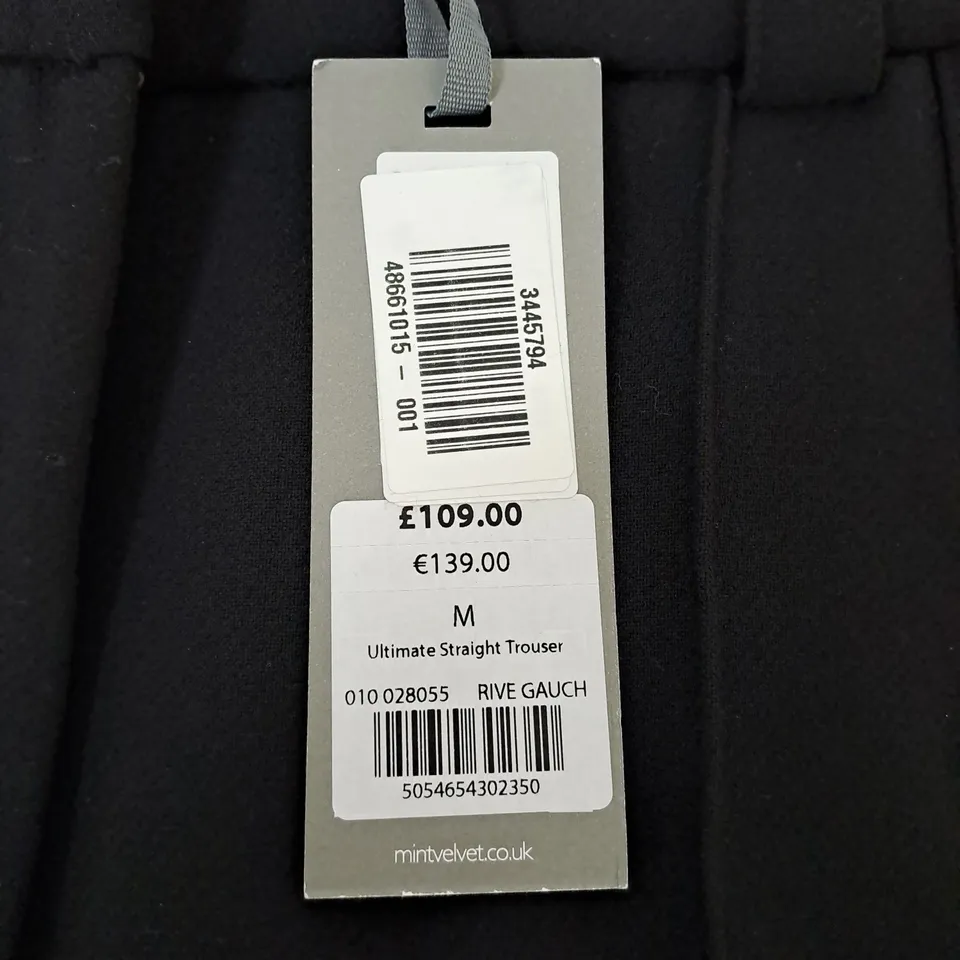 MINT VELVET ULTIMATE STRAIGHT TROUSERS - M