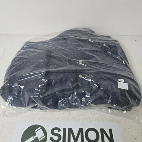 APPROXIMATELY 12 ASSORTED TAMSY COATS IN NAVY IN VARIOUS SIZES