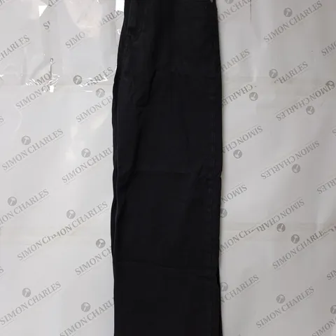 H&M BLACK DENIM JEANS SIZE 12 