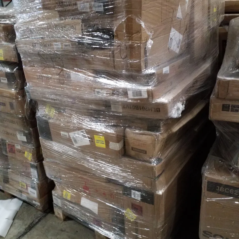 PALLET CONTAINING ASSORTED PRODUCTS INCLUDING BLANKET SHELF, MAILBOX & PORTABLE OPEN SHELVING