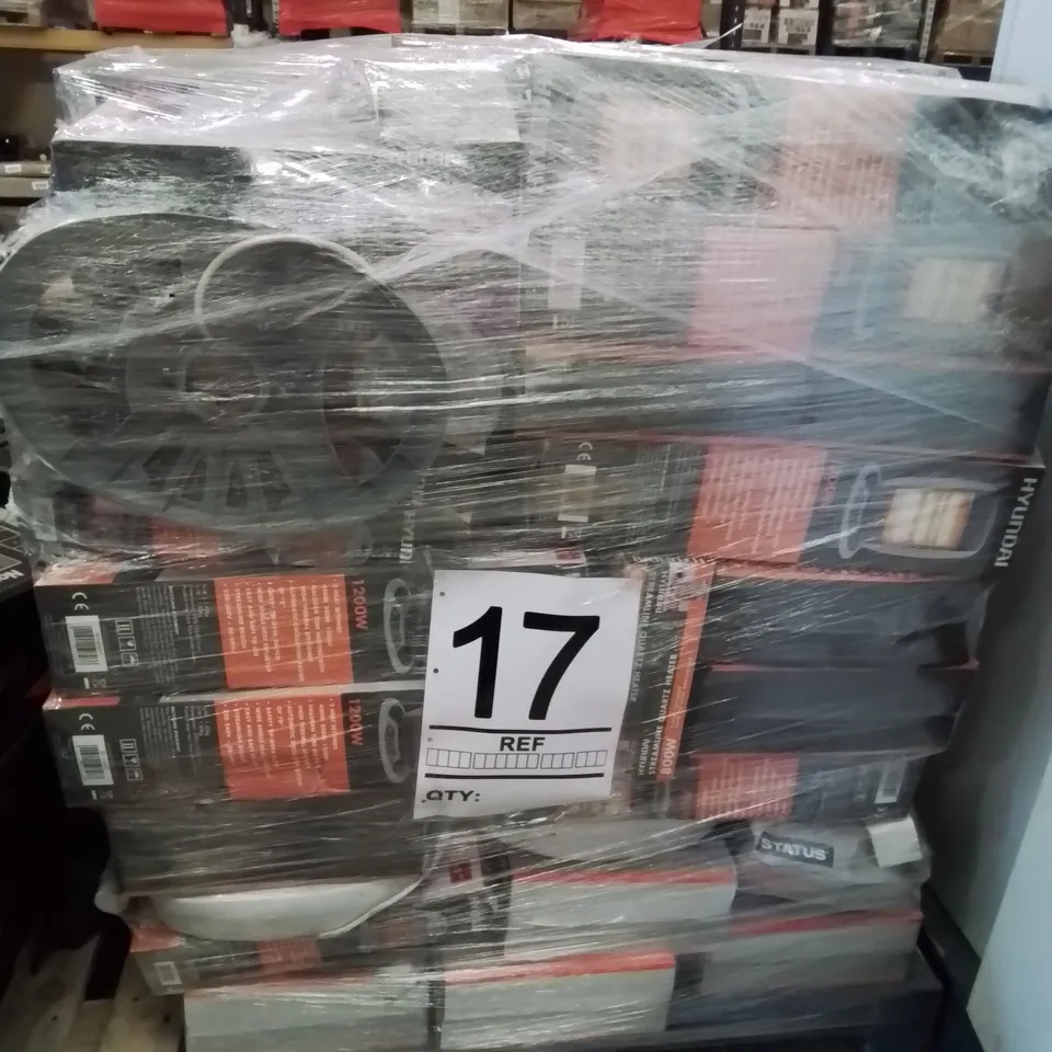 PALLET OF ASSORTED ELECTRIC HEATERS