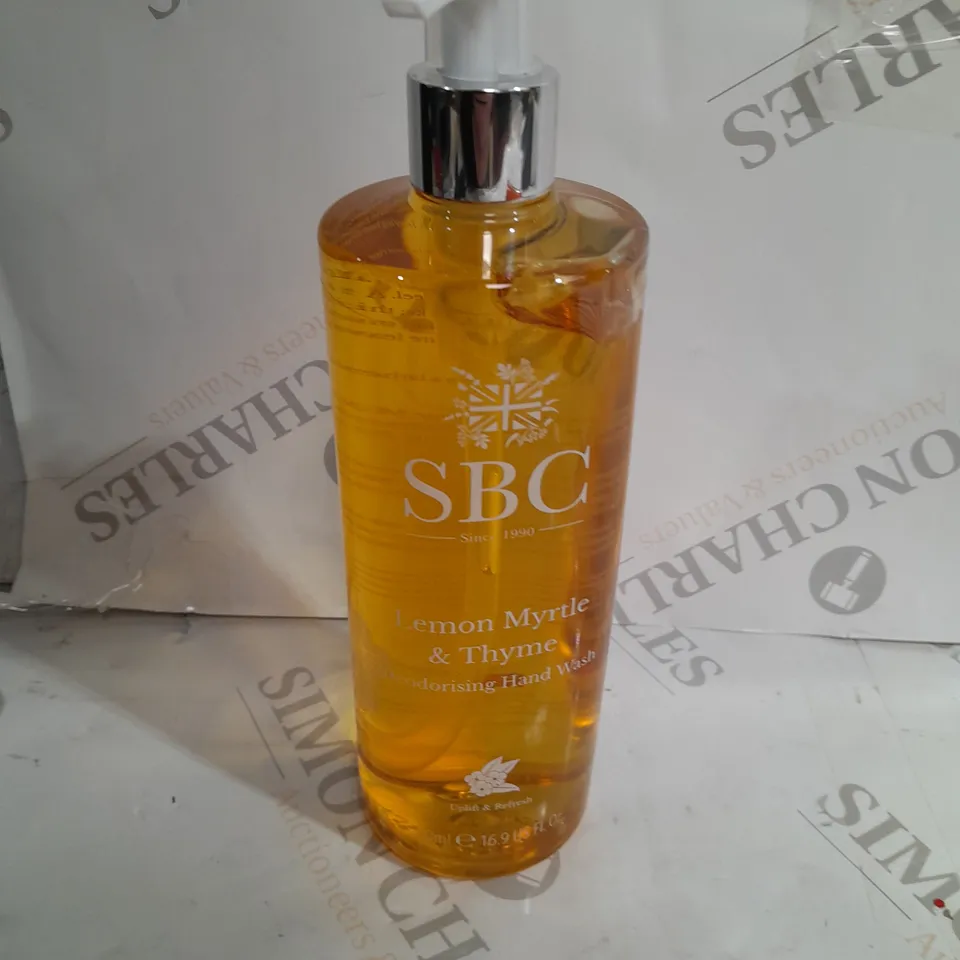 SBC LEMON MYRTE & THYME HAND SOAP 500ML
