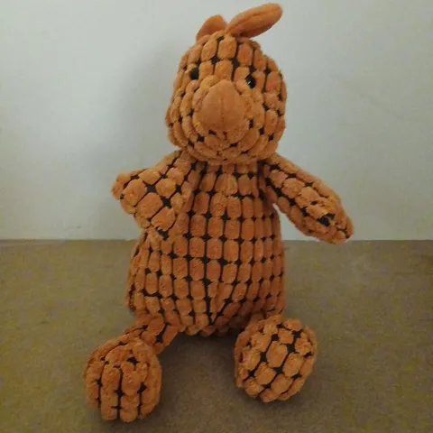 JELLYCAT BOPPY DINO PLUSH TOY – ORANGE (JELLYCAT LONDON)