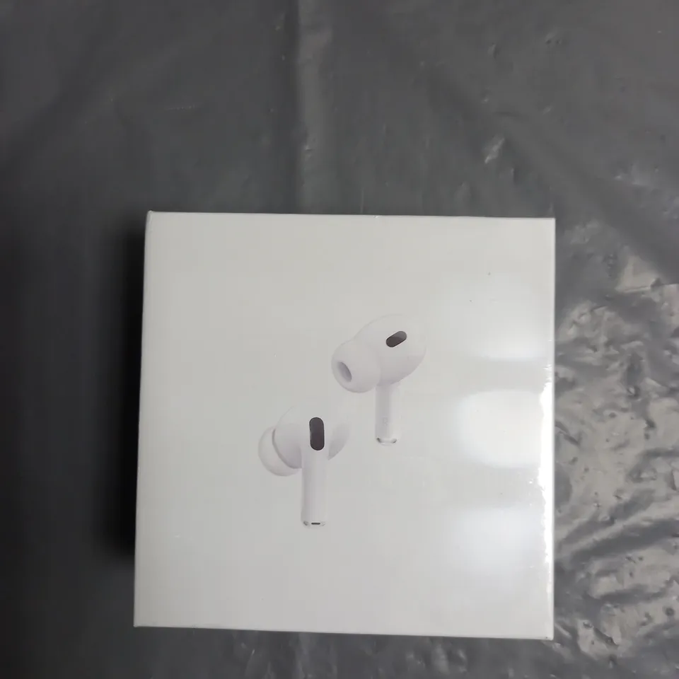 BOXED AND SEALED APPLE AIRPODS PRO 2ND GENERATION WITH MAGSAFE CHARGING CASE IN WHITE
