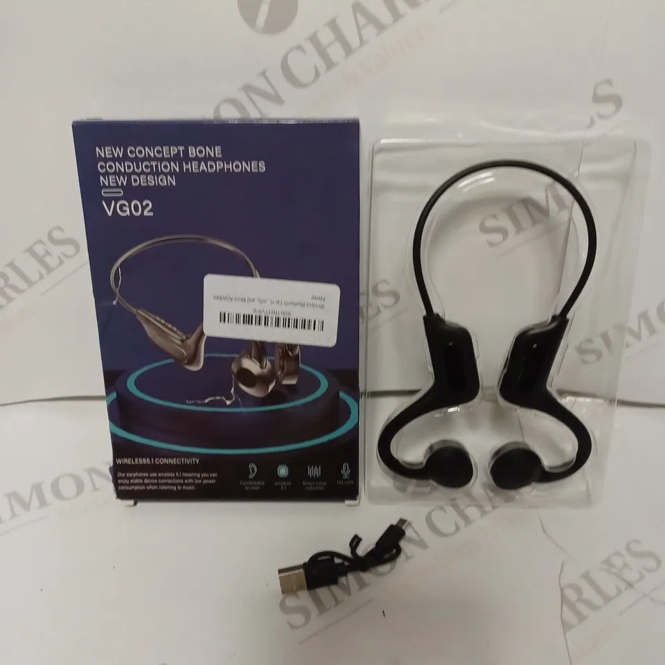 BOXED VG02 BONE CONDUCTION HEADPHONES