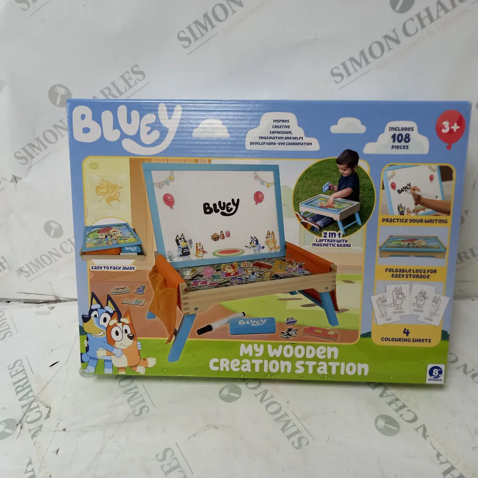 BOXED BLUEY MY WOODEN CREATION STATION 