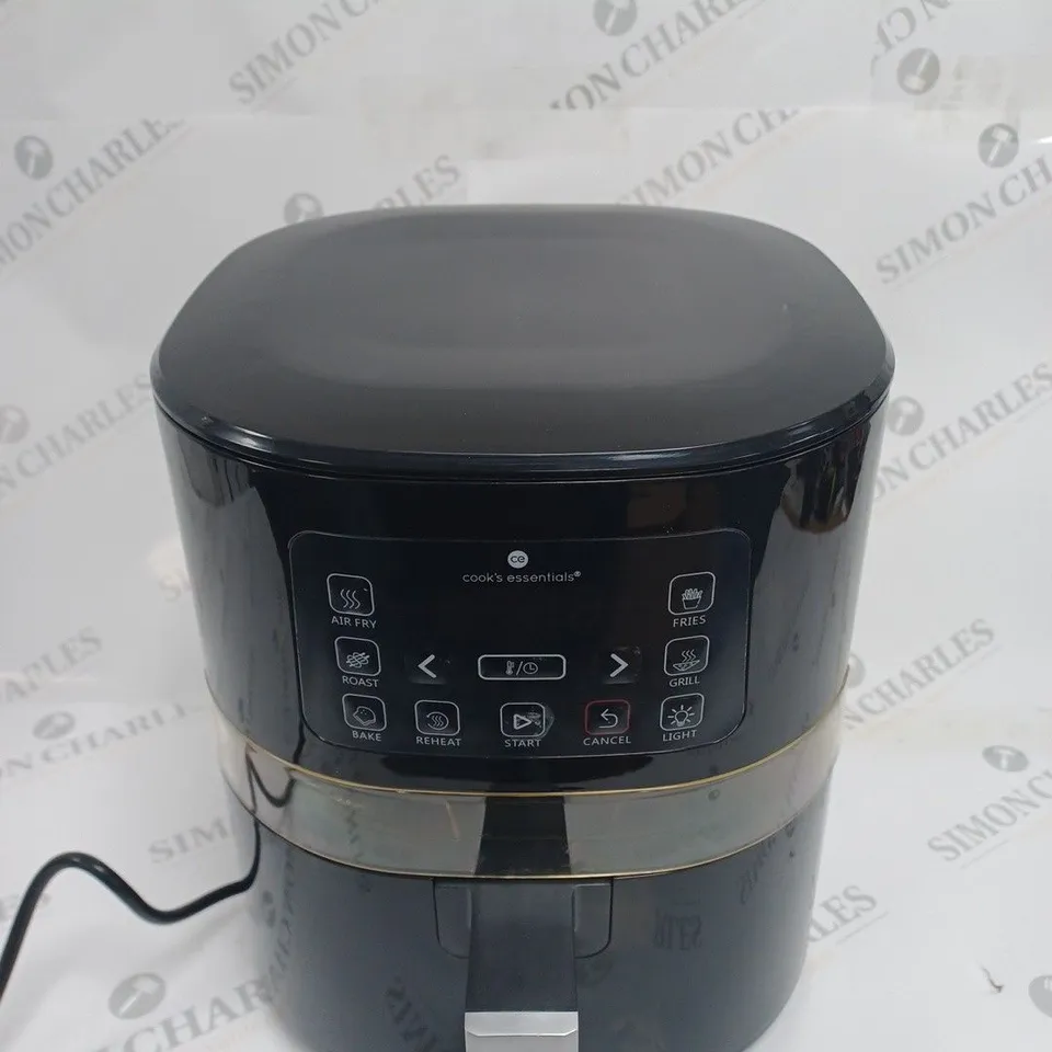 COOK'S ESSENTIALS AIR FRYER - BLACK