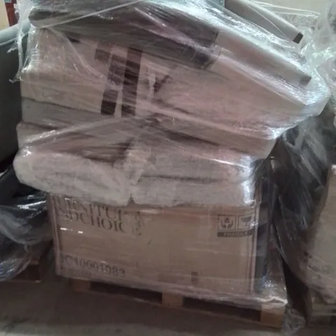 PALLET OF INCOMPLETE FURNITURE PARTS AND PEICES 