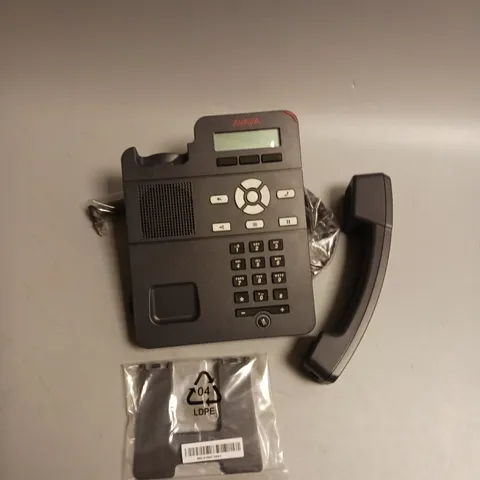 AVAYA LANDLINE PHONE IN COBOLT BLACK