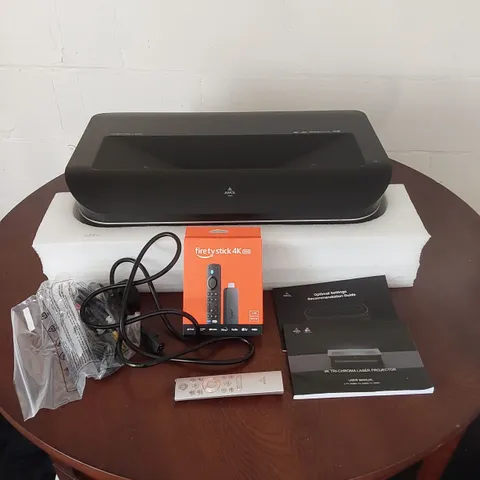 BOXED AWOL VISION LTV-3000 PRO 4K 3D RGB ULTRA SHORT THROW TRIPLE PROJECTOR WITH DOLBY VISION & ATMOS