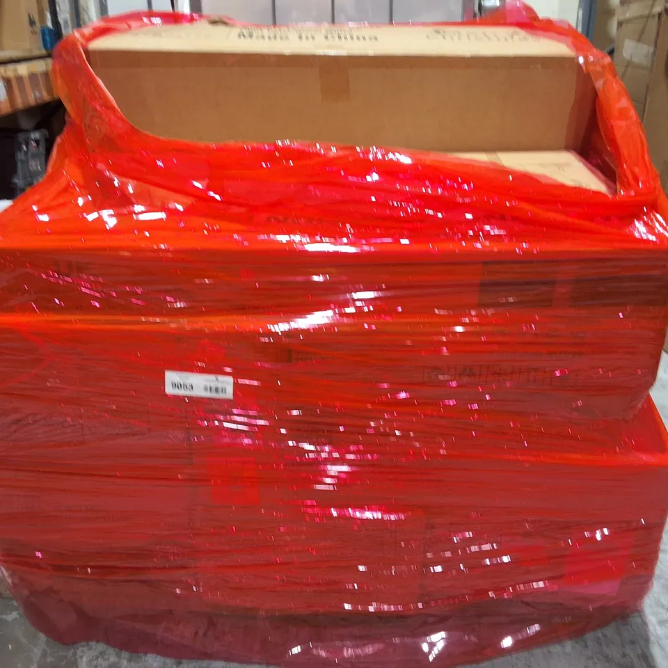 PALLET OF APPROXIMATELY 8 ASSORTED HOUSEHOLD ITEMS TO INCLUDE WALKING VIBRATION PAD,7FT SEASONAL TREE AND FOLDING POOL