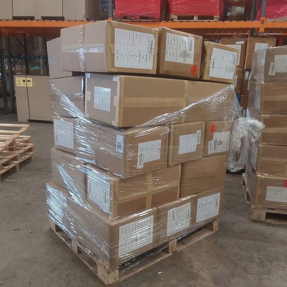 PALLET CONTAINING APPROXIMATELY 130x BRAND NEW ASSORTED DESIGNER CLOTHING ITEMS INCLUDING: ASSORTED SIMPLY BE JACKETS ECT