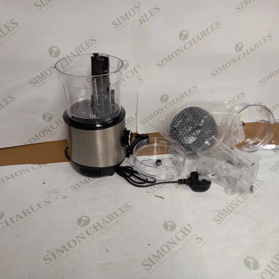 COOK'S ESSENTIALS 400ML COMPACT DOUBLE BLADE FOOD PROCESSOR
