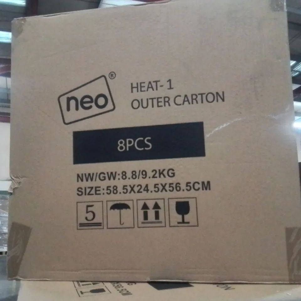 X8 BOXED NEO FAN HEATER IN WHITE