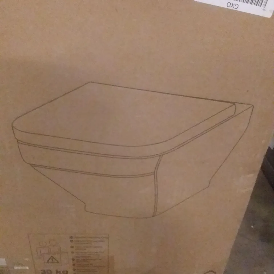 TESTAMENT WALL HUNG RIMLESS TOILET 