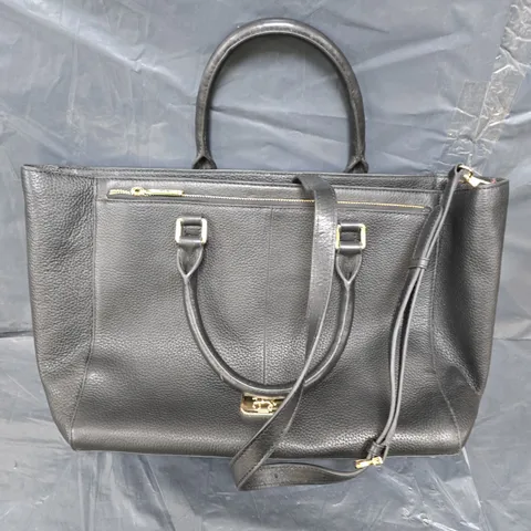 PAUL COSTTELLOE DRESSAGE HANDBAG IN BLACK 