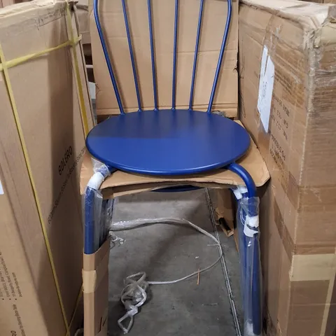 BOLERO ADELINE SIDE CHAIRS DARK NAVY (4 PACK