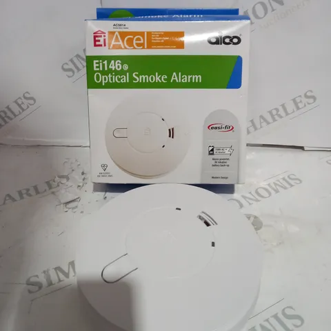 AICO EI146E INTERLINKED OPTICAL SMOKE ALARM