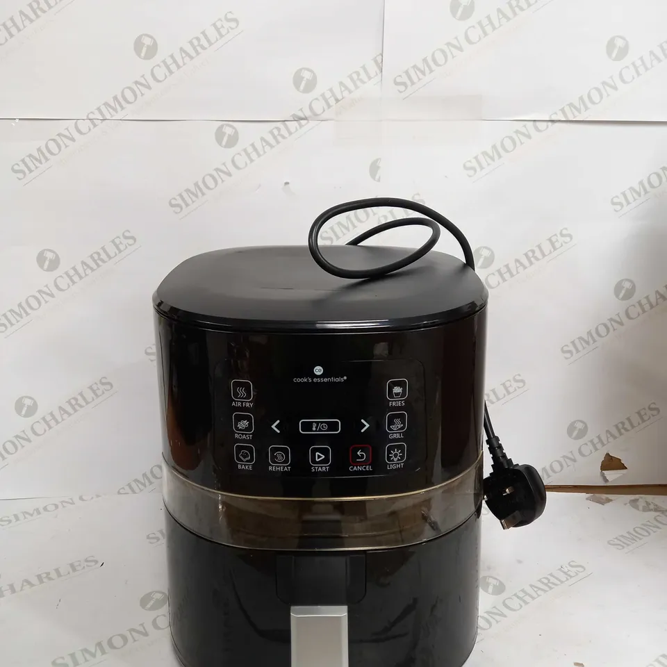 COOK'S ESSENTIALS 4.0L AIR FRYER - BLACK