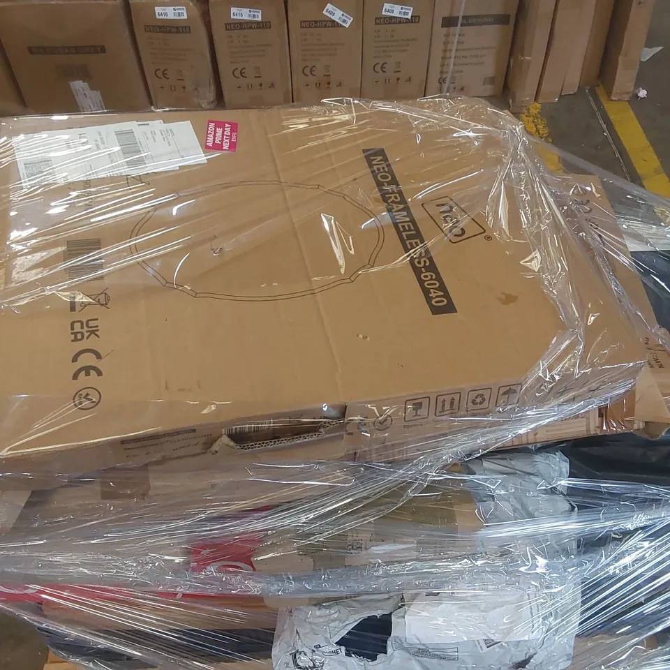 PALLET CONTAINING A LARGE QUANTITY OF ASSORTED NEO ITEMS ECT
