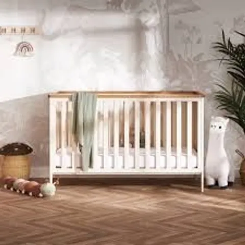 BOXED OBABY EVIE COT BED - CASHMERE (1 BOX)