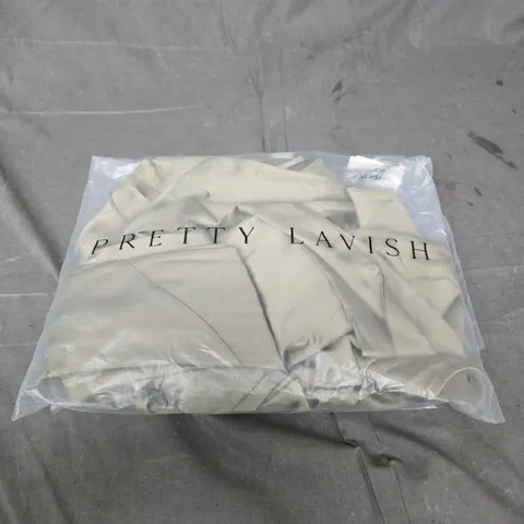 PRETTY LAVISH SHEREE MAXI BRIDESMAID DRESS β OLIVE, UK 10