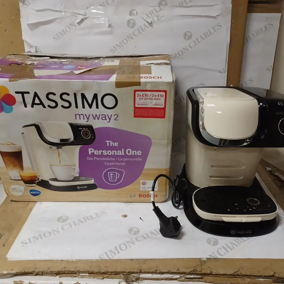 TASSIMO BOSCH MY WAY 2 TAS6507GB COFFEE MACHINE