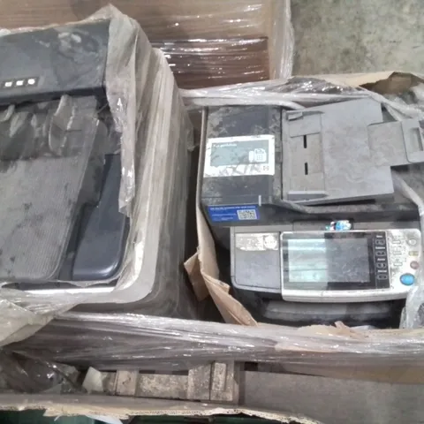 PALLET CONTAINING OFFICE PRINTERS.