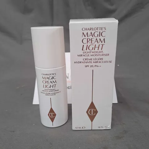 BOXED CHARLOTTE TILBURY MAGIC CREAM MIRACLE MOISTURISER 50ML