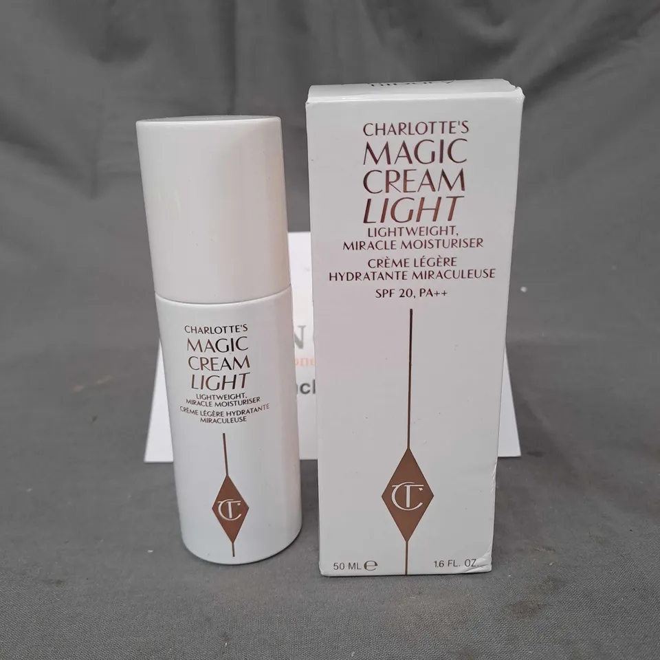 BOXED CHARLOTTE TILBURY MAGIC CREAM MIRACLE MOISTURISER 50ML
