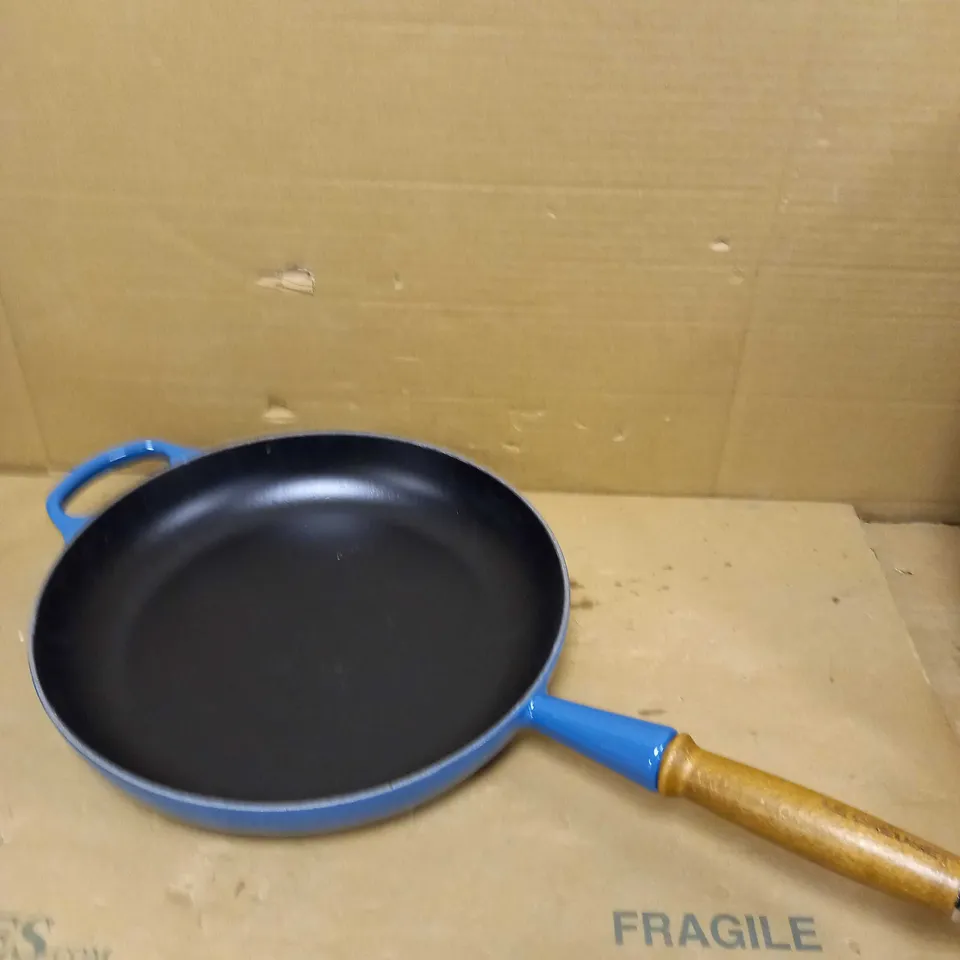LE CREUSET ENAMELLED CAST IRON PAN