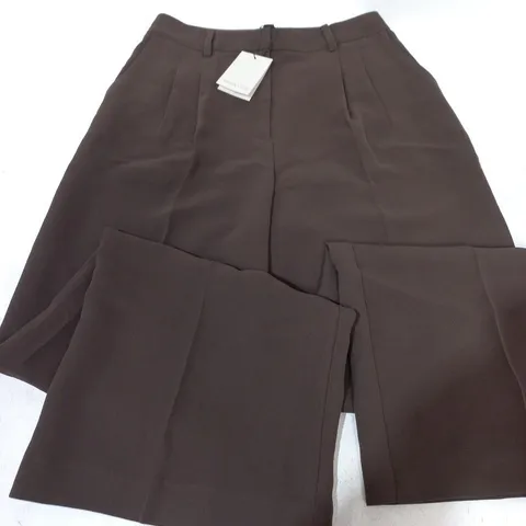 NOBODYS CHILD JAX TAILORED TROUSERS IN BROWN - UK 10