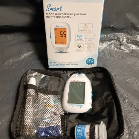 GLUCORX SMART BLOOD GLUCOSE PLUS KETONE MONITORING SYSTEM 