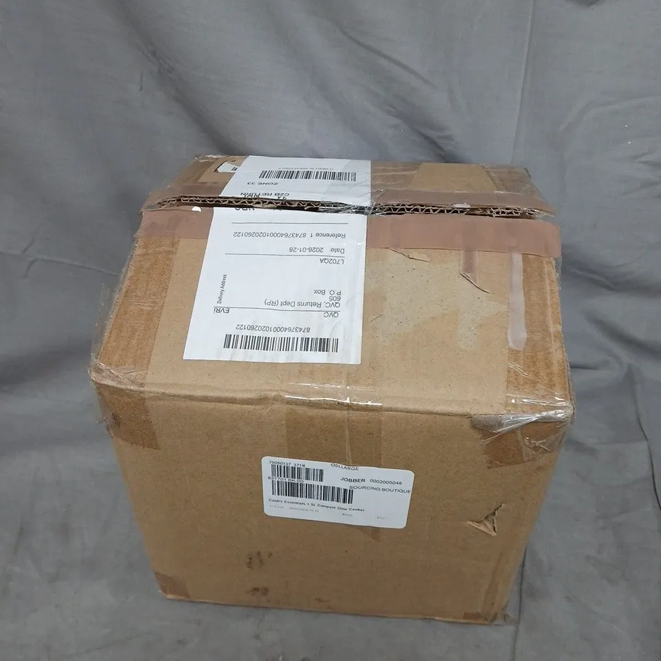 COOKS ESSENTIALS COMPACT SLOW COOKER